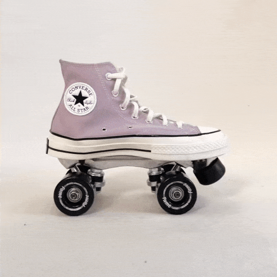 Limited Edition Lavender Converse Roller Skates FEEL YOUR SOUL